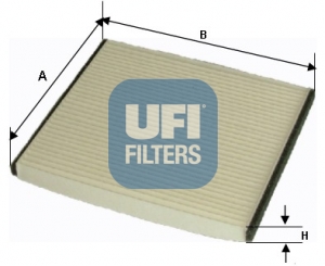 Filtr kabinowy UFI 53.184.00