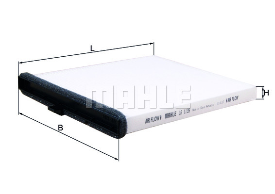 Filtr kabinowy KNECHT LA 1139