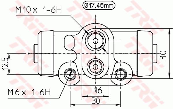 Cylinderek TRW BWC173