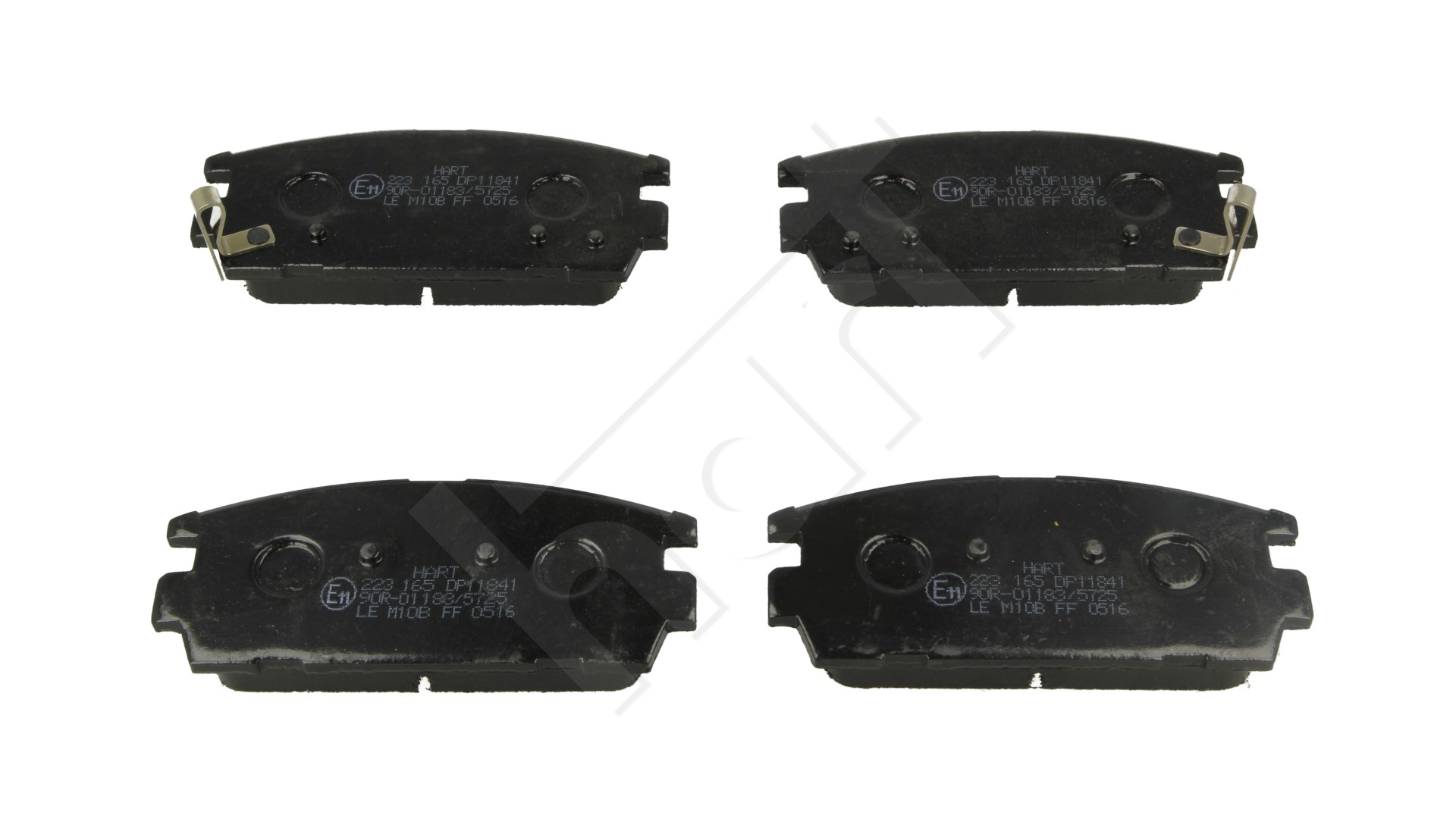 Klocki hamulcowe HART 223 165