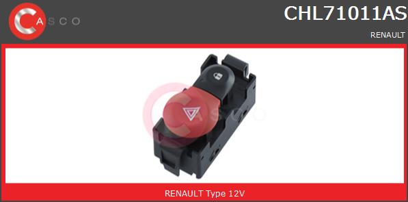 Włącznik świateł awaryjnych CASCO CHL71011AS
