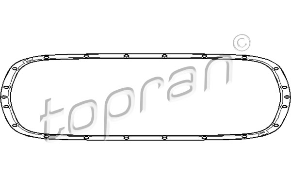 Uszczelka miski automatycznej skrzyni biegów TOPRAN 500 787