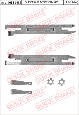 Regulacja szczęk hamulcowych QUICK BRAKE 105 53 004