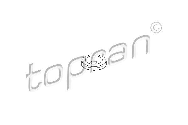 Osłona termiczna układu wtryskowego TOPRAN 101 467