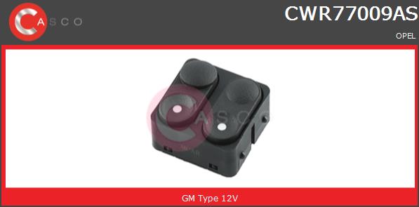 Przełącznik podnośnika szyby CASCO CWR77009AS