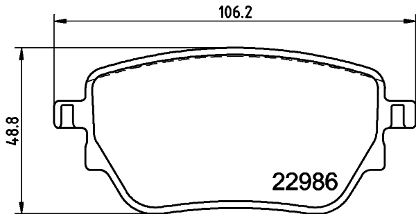 Klocki hamulcowe HELLA 8DB 355 039-021