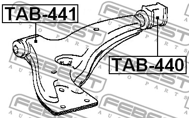Tuleja wahacza FEBEST TAB-441