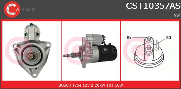 Rozrusznik CASCO CST10357AS