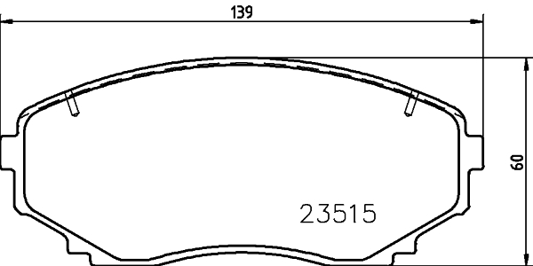Klocki hamulcowe HELLA 8DB 355 032-941