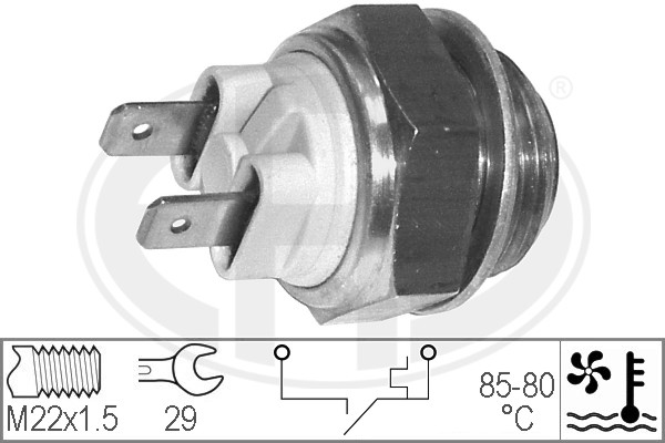 Włącznik wentylatora ERA 330171