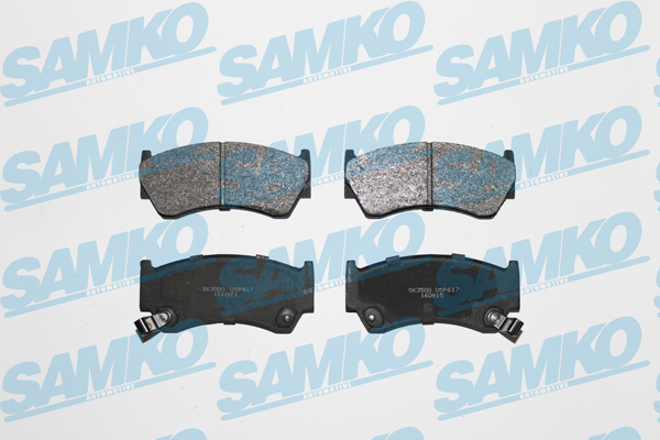 Klocki hamulcowe SAMKO 5SP617