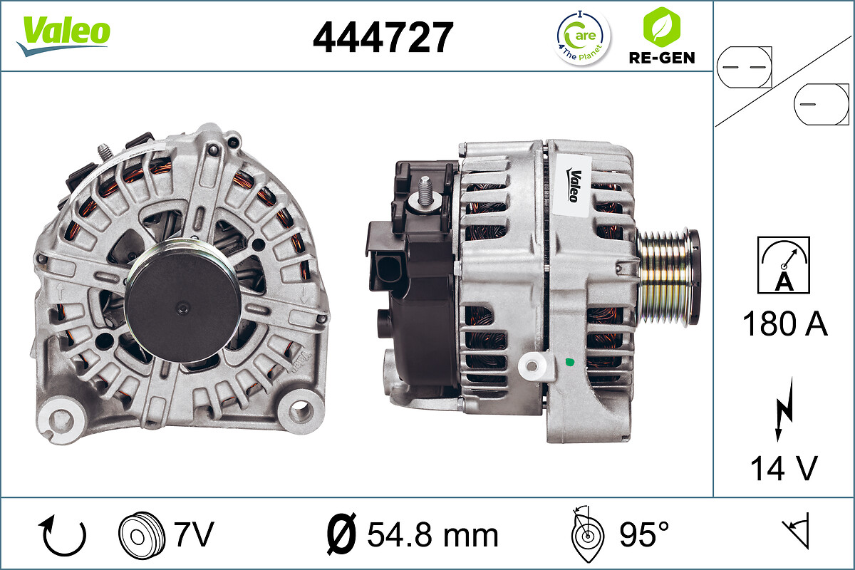Alternator VALEO 444727
