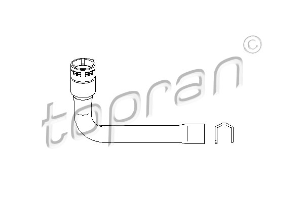 Przewód układu chłodzenia TOPRAN 111 975