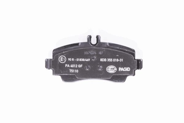 Klocki hamulcowe HELLA 8DB 355 018-311