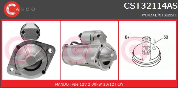 Rozrusznik CASCO CST32114AS