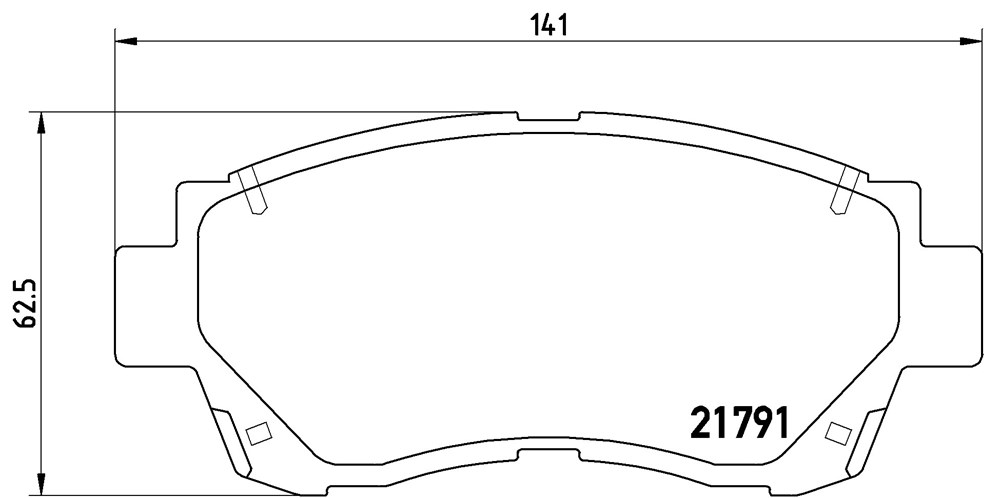 Klocki hamulcowe BREMBO P 83 027