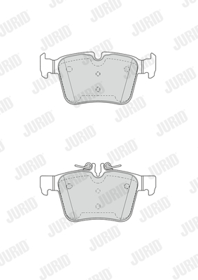 Klocki hamulcowe JURID 573609J