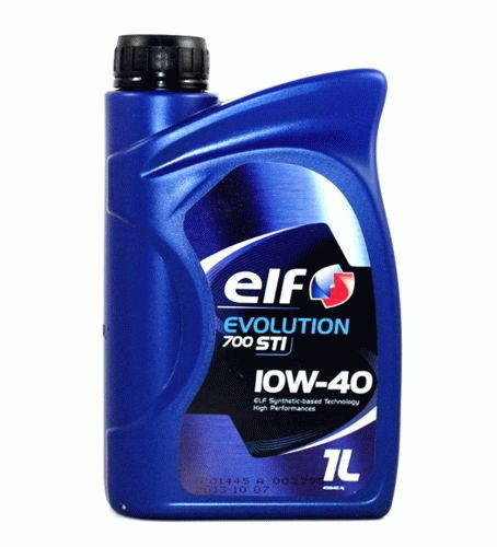 Olej silnikowy ELF 10W40 EVOLUTION 700 STI 1L
