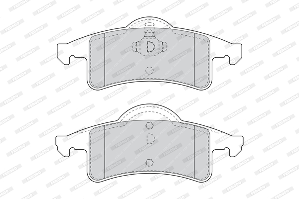 Klocki hamulcowe FERODO FDB1524
