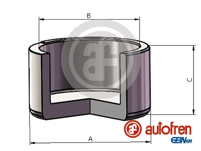 Tłoczek zacisku hamulcowego AUTOFREN SEINSA D025686