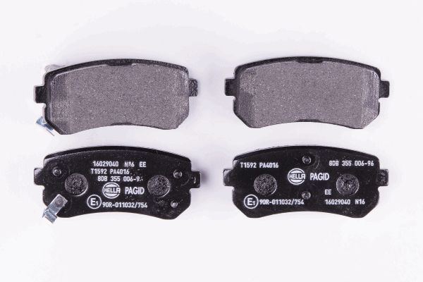 Klocki hamulcowe HELLA 8DB 355 006-961