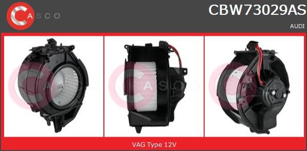 Wentylator wnętrza CASCO CBW73029AS