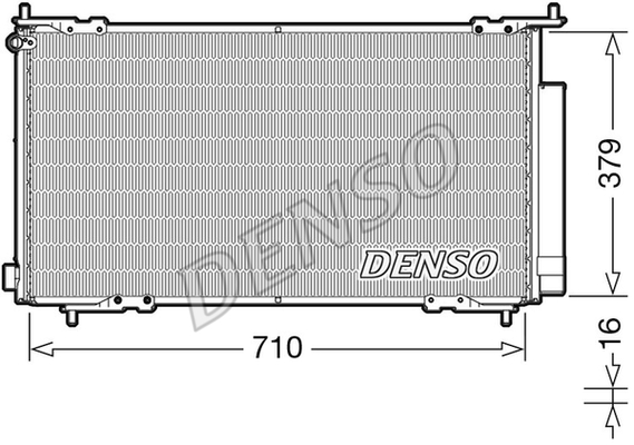 Skraplacz klimatyzacji DENSO DCN40015