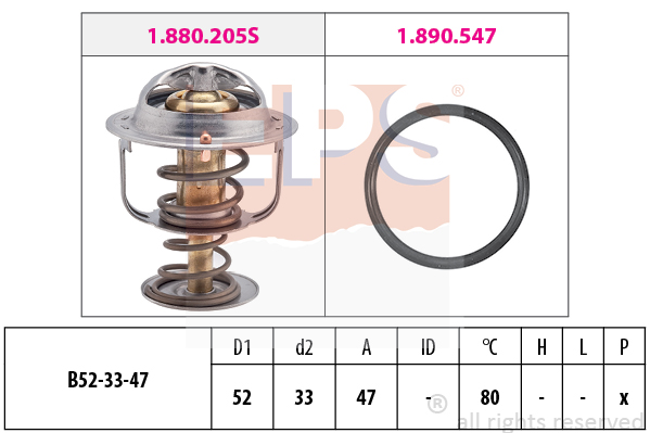 Termostat EPS 1.880.205