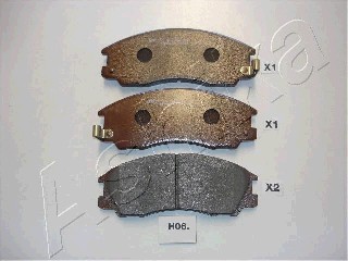 Klocki hamulcowe ASHIKA 50-H0-006