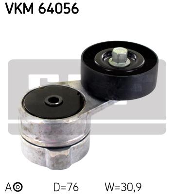 Rolka napinacza paska osprzętu SKF VKM 64056