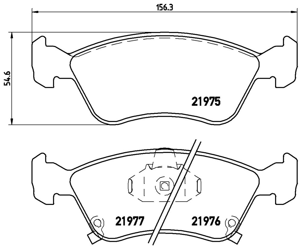 Klocki hamulcowe BREMBO P 83 041