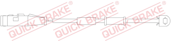 Czujnik zużycia klocków QUICK BRAKE WS 0255 A