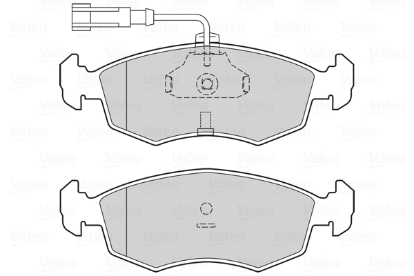 Klocki hamulcowe VALEO 302330