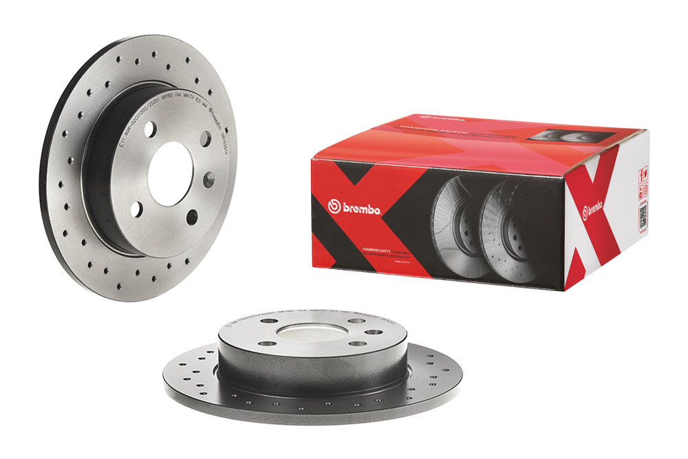 Tarcza hamulcowa BREMBO 08.7626.1X
