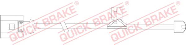 Czujnik zużycia klocków QUICK BRAKE WS 0275 A