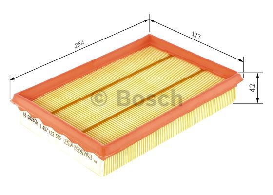 Filtr powietrza BOSCH 1 457 433 605