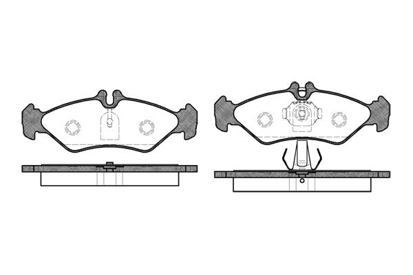 Klocki hamulcowe REMSA 0579.00