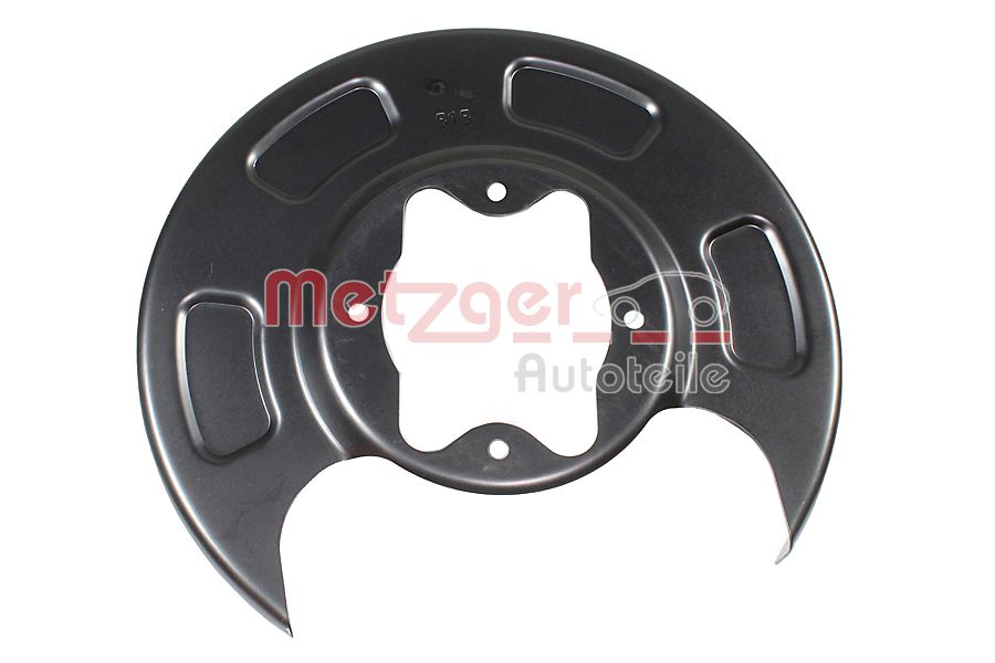 Panel rozbryzgiwujący, tarcza hamulcowa METZGER 6115541