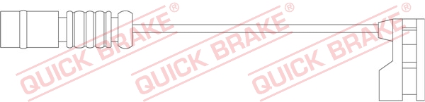 Czujnik zużycia klocków QUICK BRAKE WS 0228 A
