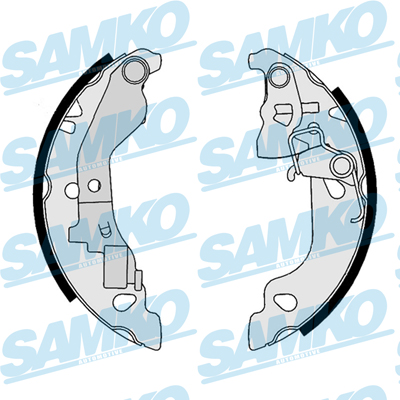 Zestaw szczęk hamulcowych SAMKO 87680
