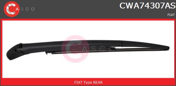 Ramię wycieraczki CASCO CWA74307AS