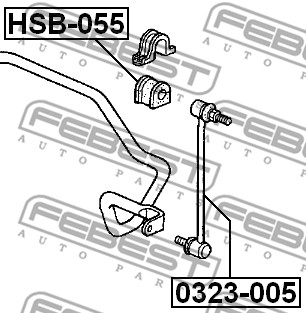 Łącznik stabilizatora FEBEST 0323-005