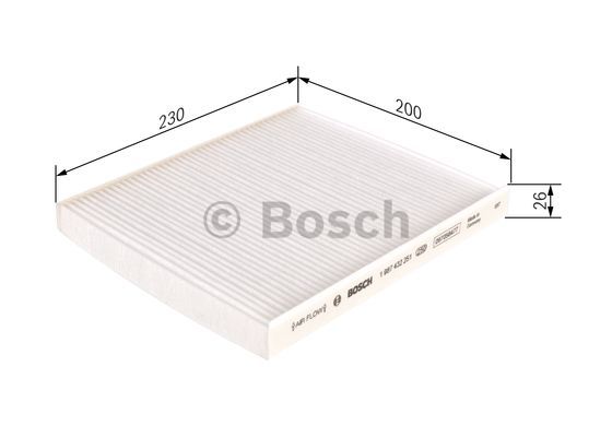 Filtr kabinowy BOSCH 1 987 432 251