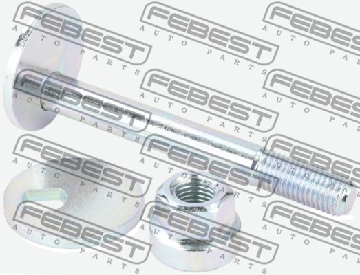 śruba do regulacji pochylenia koła FEBEST 1429-004-KIT