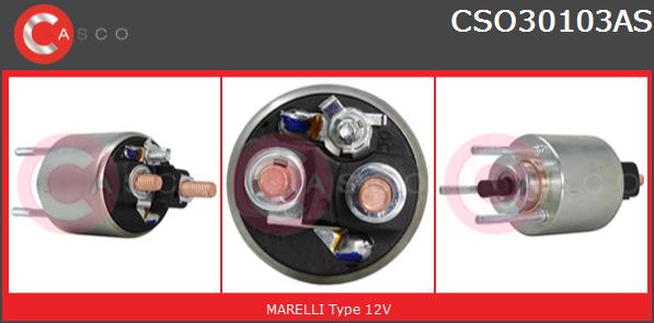 Elektromagnes rozrusznika CASCO CSO30103AS