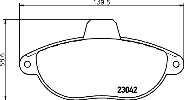 Klocki hamulcowe HELLA 8DB 355 019-251