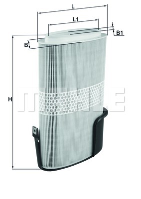 Filtr powietrza KNECHT LX 1009/6