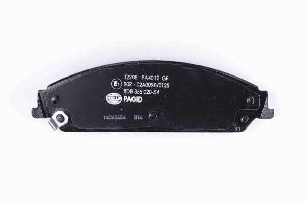 Klocki hamulcowe HELLA 8DB 355 020-541