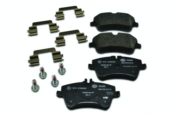 Klocki hamulcowe HELLA 8DB 355 018-331
