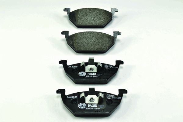 Klocki hamulcowe HELLA 8DB 355 008-591